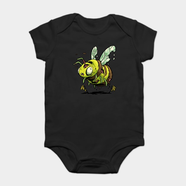 Zombee: When Zombies Buzz Baby Bodysuit by GoshWow®